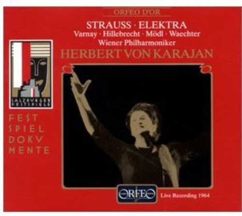 

CD диск Strauss, R. / Karajan / Vpo: Elektra / Modi / Varnay / Hillebrecht