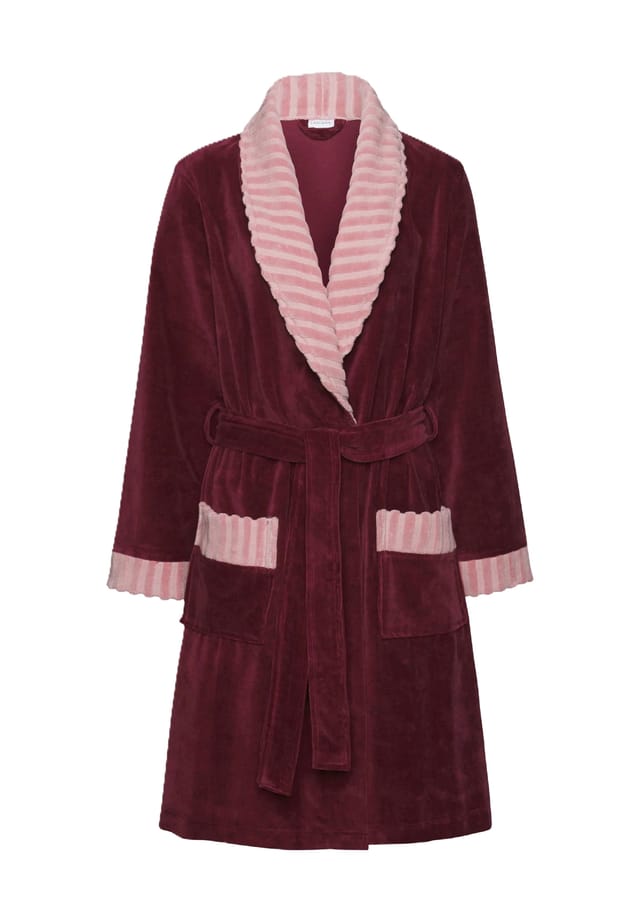 

Халат хлопковый Basic 2 Vivance Dreams, цвет berry stripe
