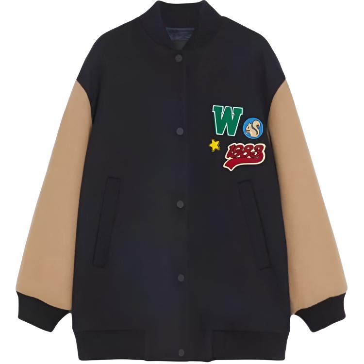 

Куртка с длинными рукавами и пуговицами Max Mara для выходных Weekend Maxmara, синий