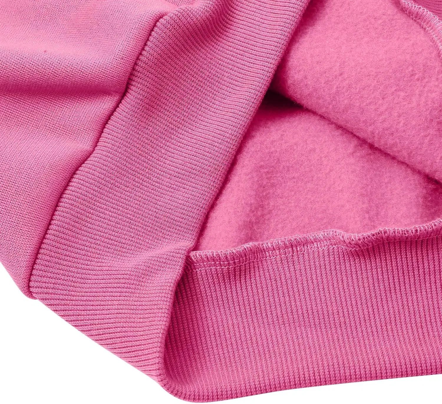 Спортивный костюм 2 предмета для мальчиков и девочек, Hoodie + штаны, Hot Pink — фото 3