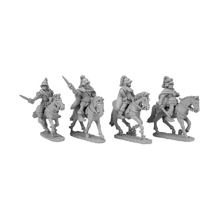 

Конные фиванские генералы, Ancients - Greek (15mm) (Xyston Miniatures)