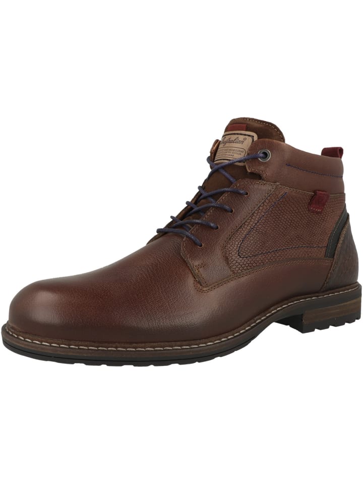 Australian Footwear Ботинки Conley на шнуровке коричневого цвета — фото 4