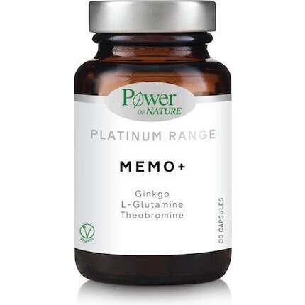 

Classics Platinum Memo Ginkgo L-Glutamine - Theobromine 30 капсул Power Health