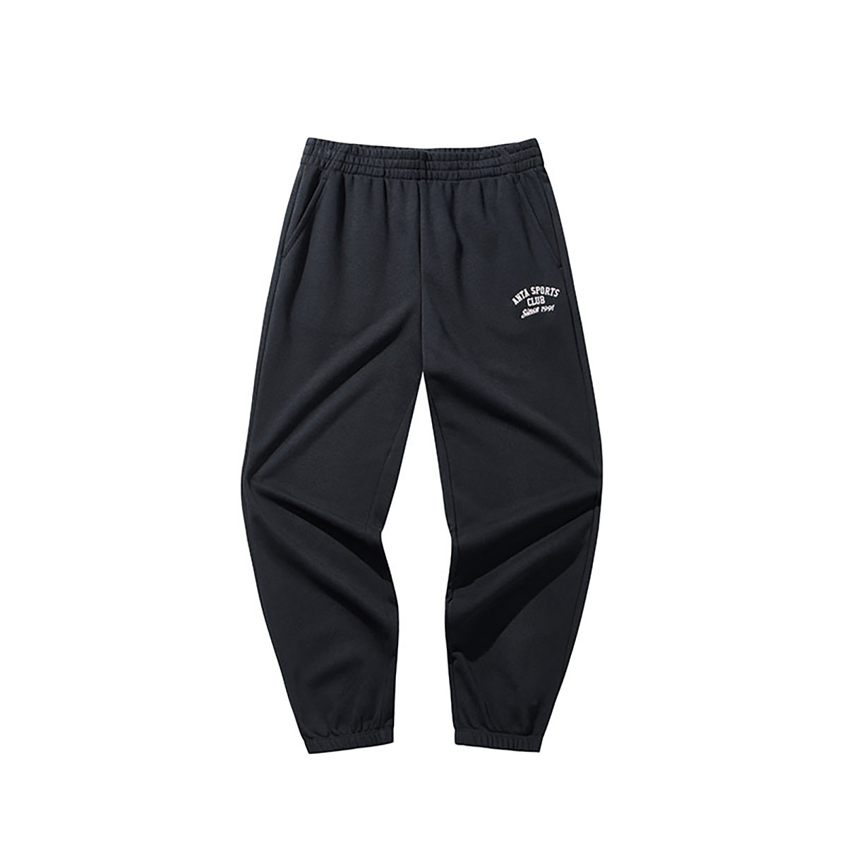 

ANTA Женские базовые спортивные штаны Life Collection вязаные черные