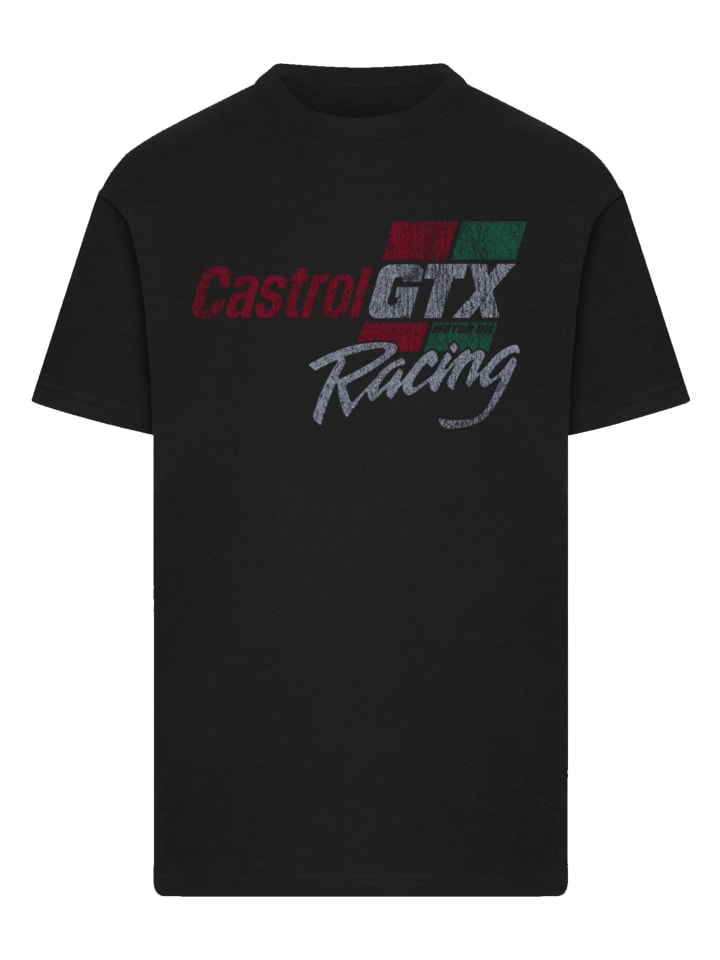 

Футболка Castrol Vintage Distressed GTX Racing черного цвета F4NT4STIC, Черный, Футболка Castrol Vintage Distressed GTX Racing черного цвета F4NT4STIC