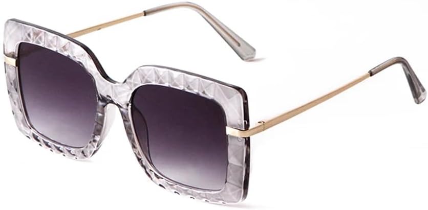 

Крупные солнцезащитные очки UV400 для женщин и мужчин, с толстой оправой, для занятий спортом на открытом воздухе, бега и езды на велосипеде, C4, белый леопардовый принт Generic, C9 Double Gray