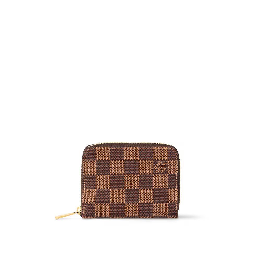 

Кошелек для монет Zippy Louis Vuitton, коричневый