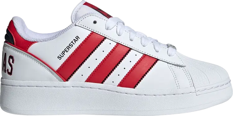

Кроссовки Superstar XLG 'Throwback Jerseys Pack - Scarlet', белый