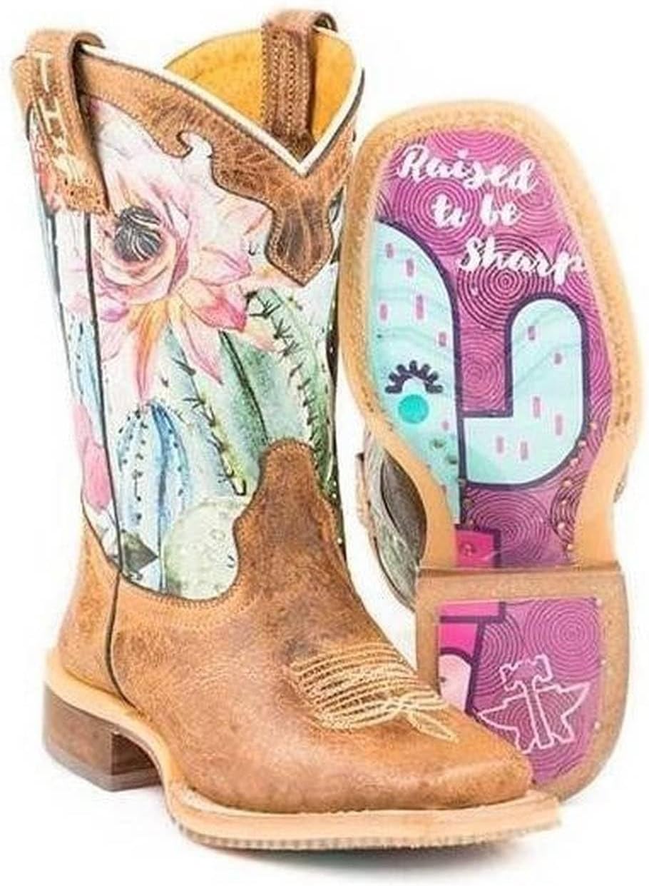 

Ковбойские сапоги Tin Haul Shoes унисекс для детей, коричневый