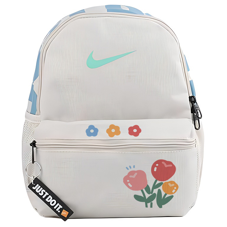 

Nike Тканевый рюкзак женский серо-белый, Floral