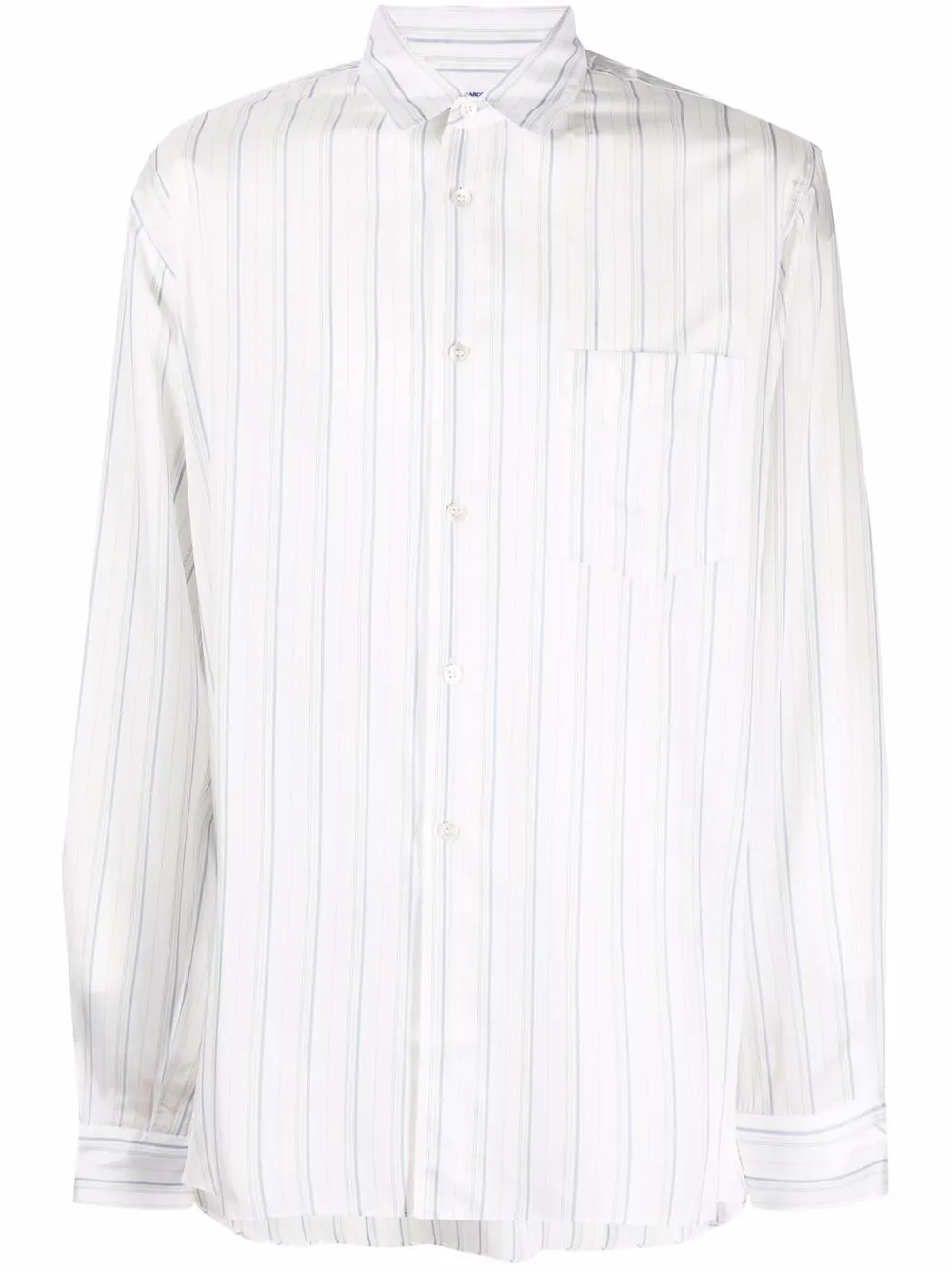 

Рубашка в вертикальную полоску Comme Des Garçons Shirt, белый
