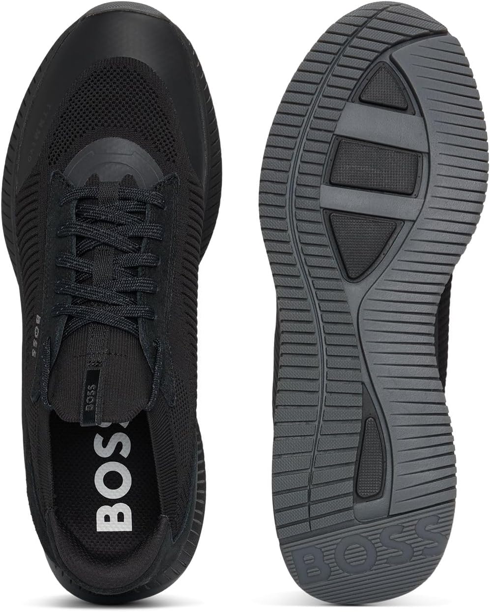 Мужские кроссовки BOSS Ttnm EvoslonknsdRunning, черный — фото 4