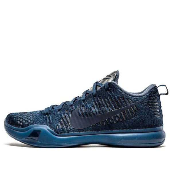 

Кроссовки kobe 10 elite 'fade to black 'dk obsidian dk obsidian' Nike, мультиколор