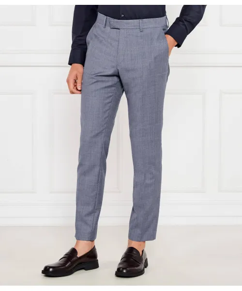 

Шерстяные брюки-чинос Slim fit Tiger Of Sweden, синий