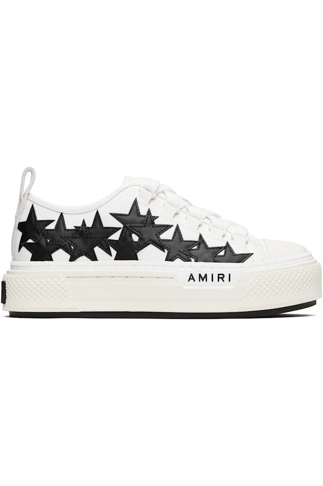 Звездные кеды Stars court low Amiri, мультиколор