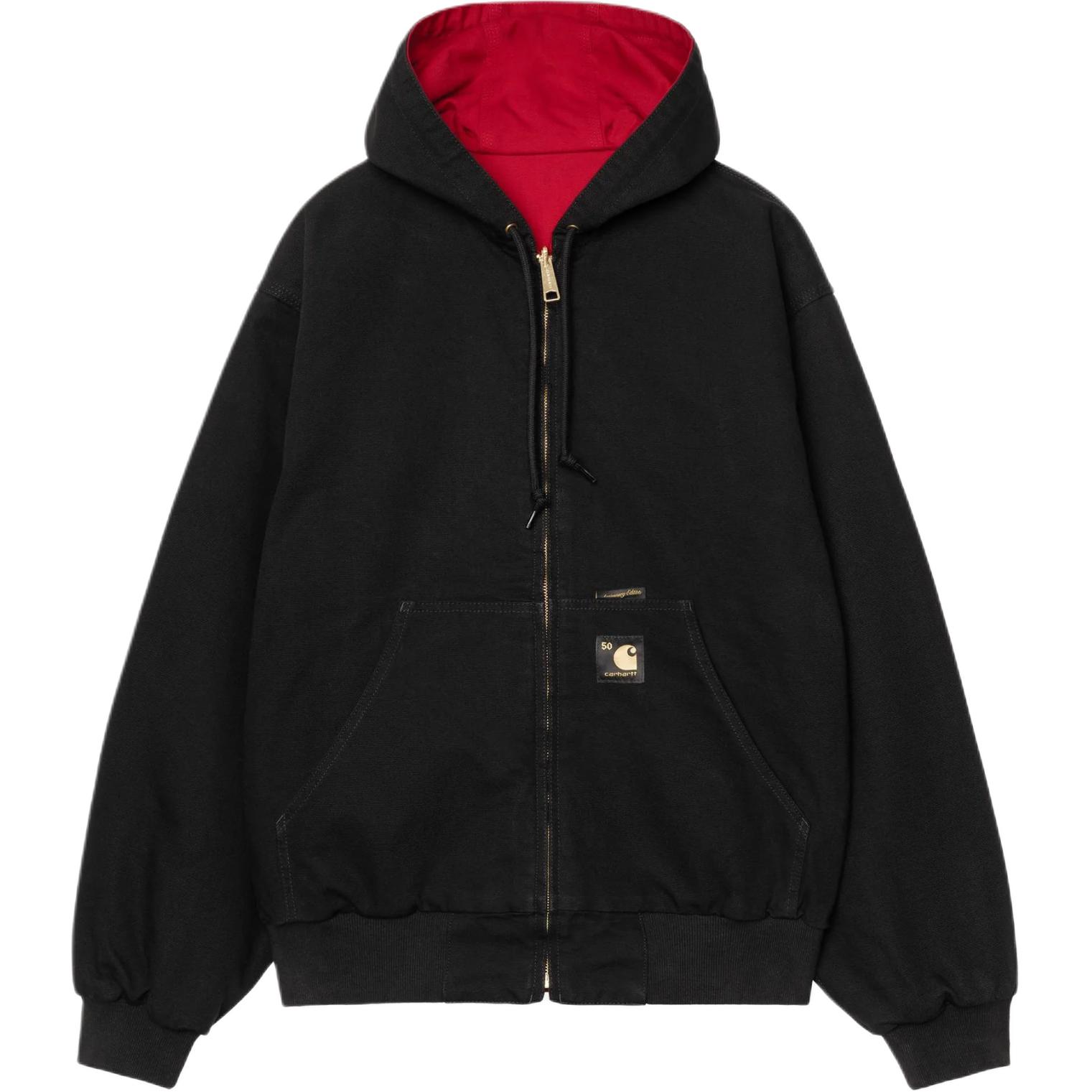 

Памятная куртка и пальто FW25 к 50-летию для мужчин Carhartt WIP, черный