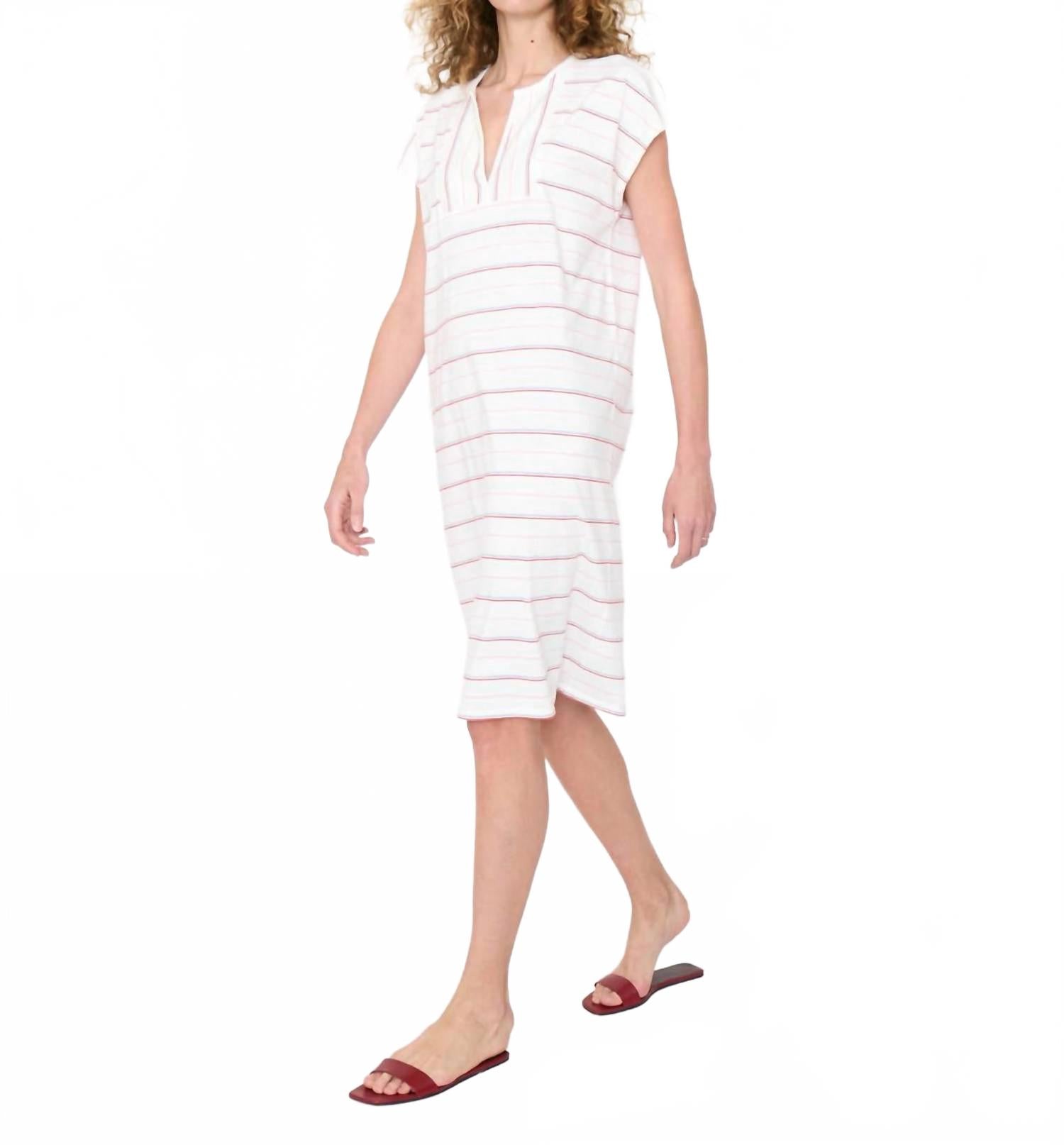 

Women's The Rhoda In Cream Multi Stripe KULE