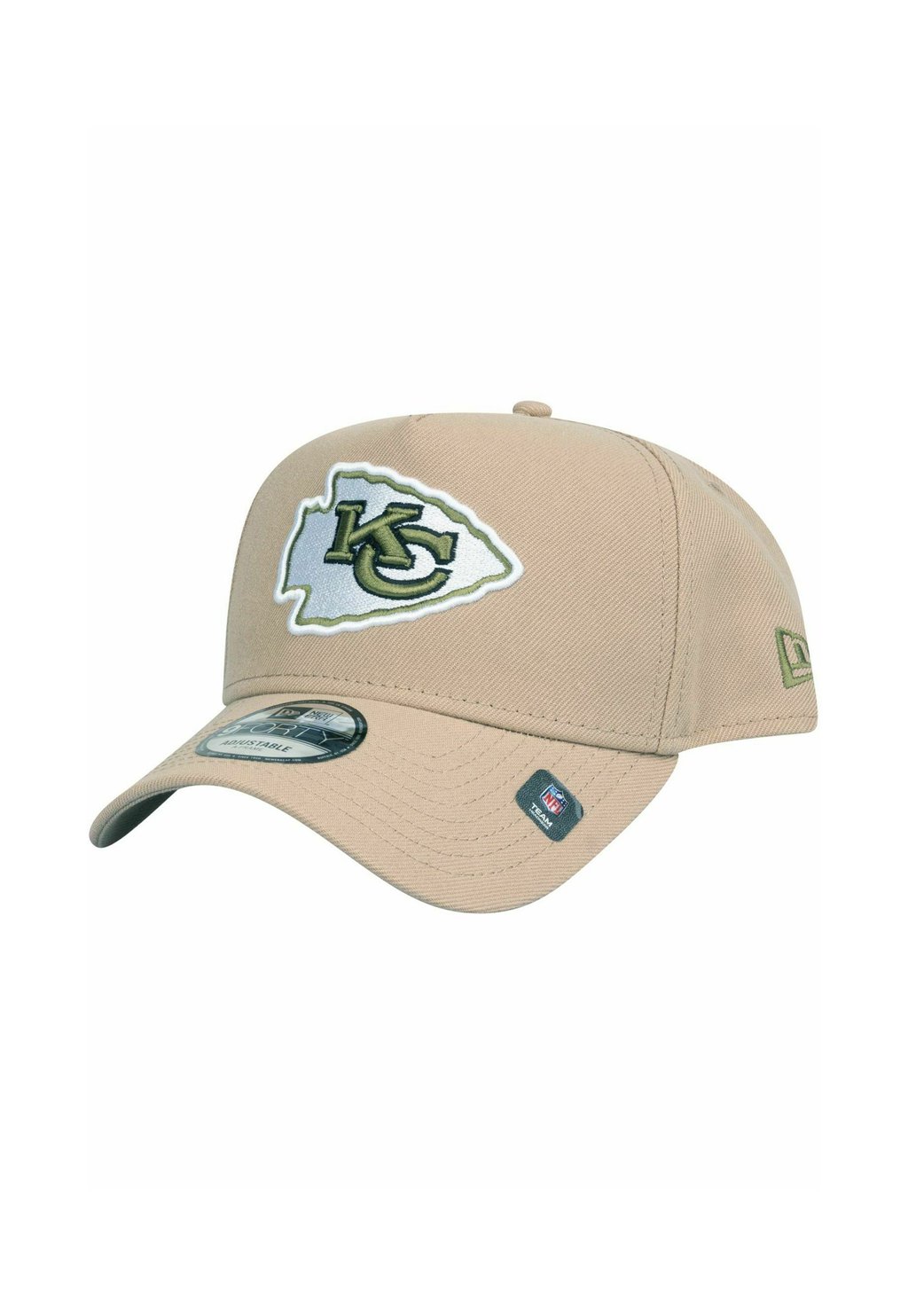 

Бейсболка 9FORTY A-FRAME KANSAS CITY CHIEFS New Era, коричневый