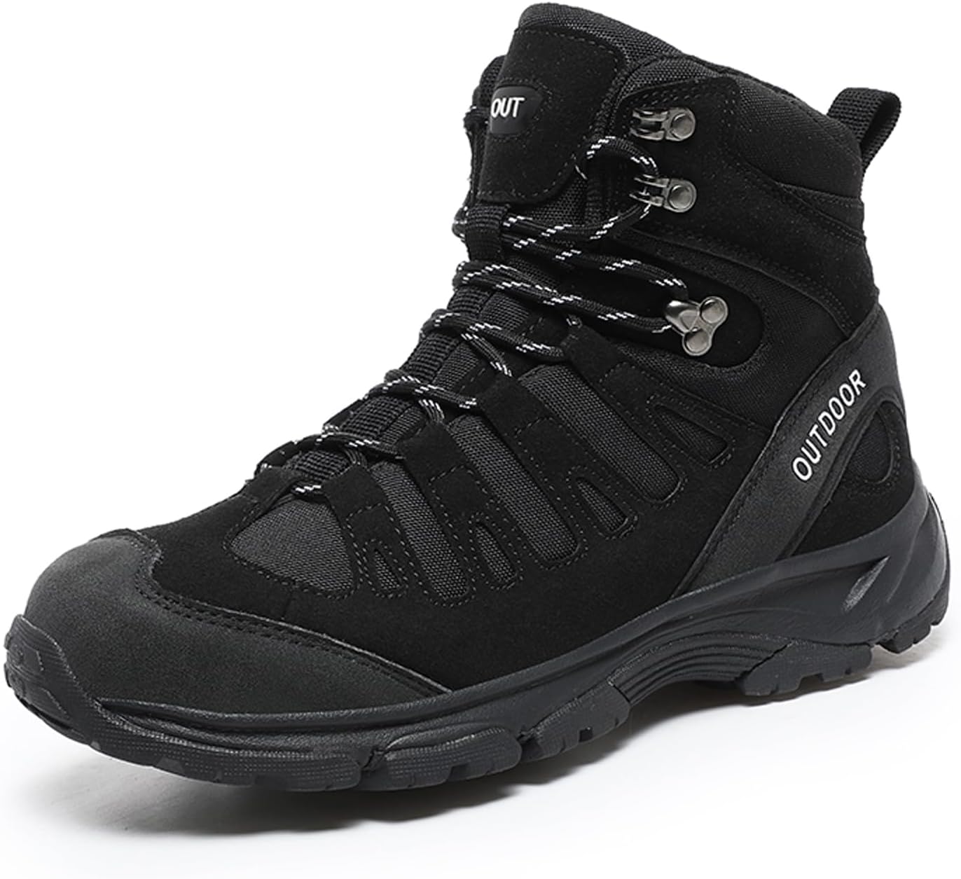 

Мужские тренировочные ботинки Eliogn, походная обувь, военные тактические ботинки для боевых действий и работы на открытом воздухе, черный