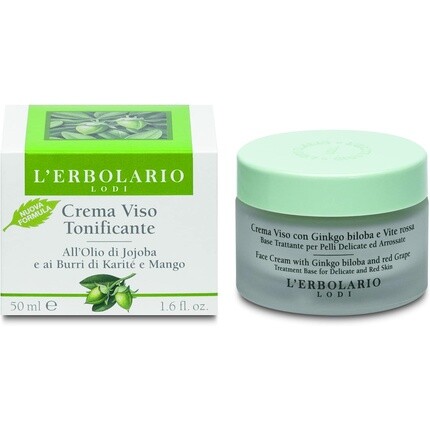 

Тонизирующий крем для лица Lerbolario унисекс, 1,6 унции L'Erbolario