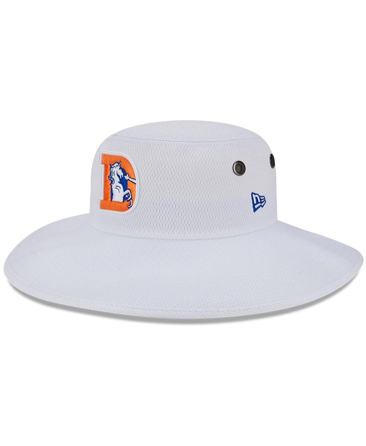 

Мужская белая панамская панама Denver Broncos 2023 NFL Training Camp Throwback New Era