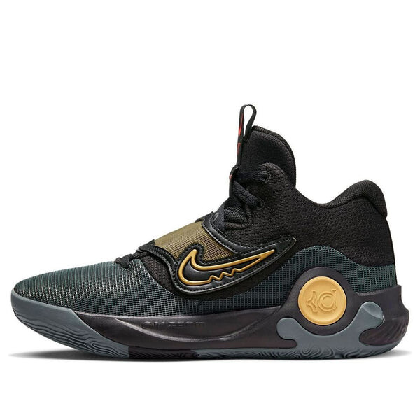 

Кроссовки kd trey 5 x 'black metallic gold green' Nike, черный