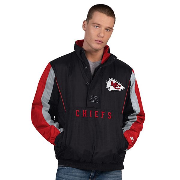 

Мужская черная куртка Kansas City Chiefs Thursday Night Gridiron на молнии Starter