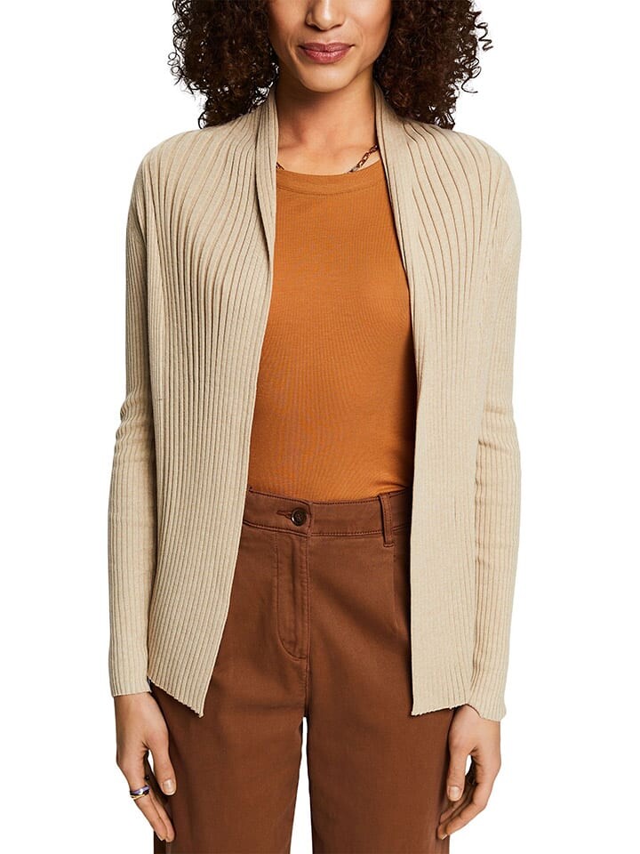 

Кардиган ESPRIT Cardigan, бежевый