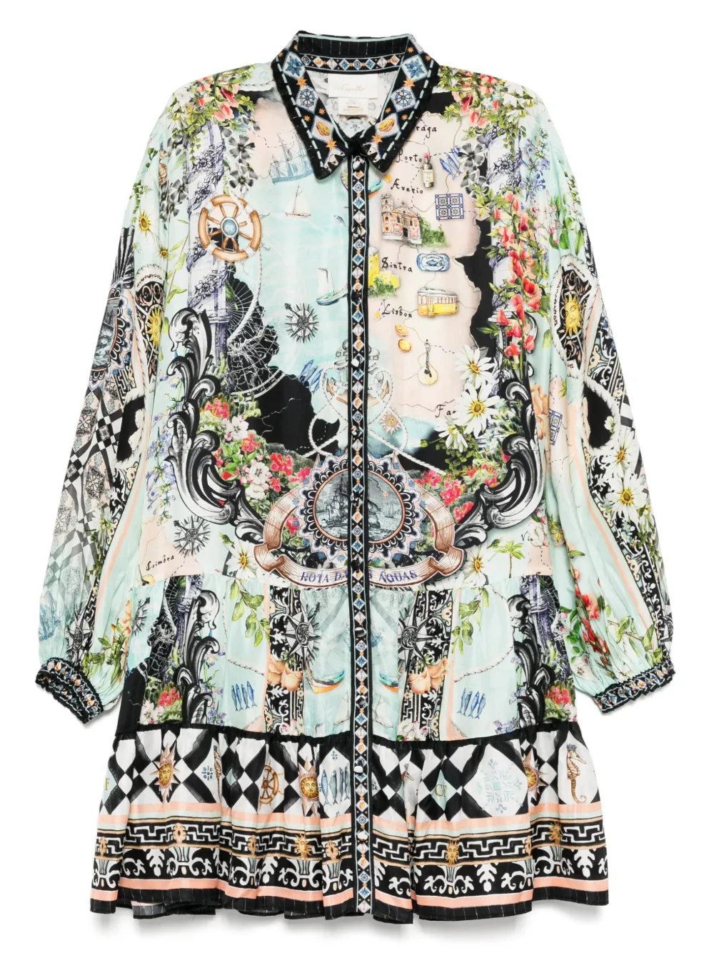 

Мини-платье Folk Afloat Camilla, черный