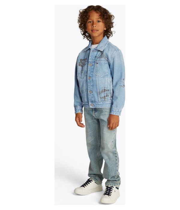 

Джинсовая куртка Oversize fit Tommy Hilfiger, синий