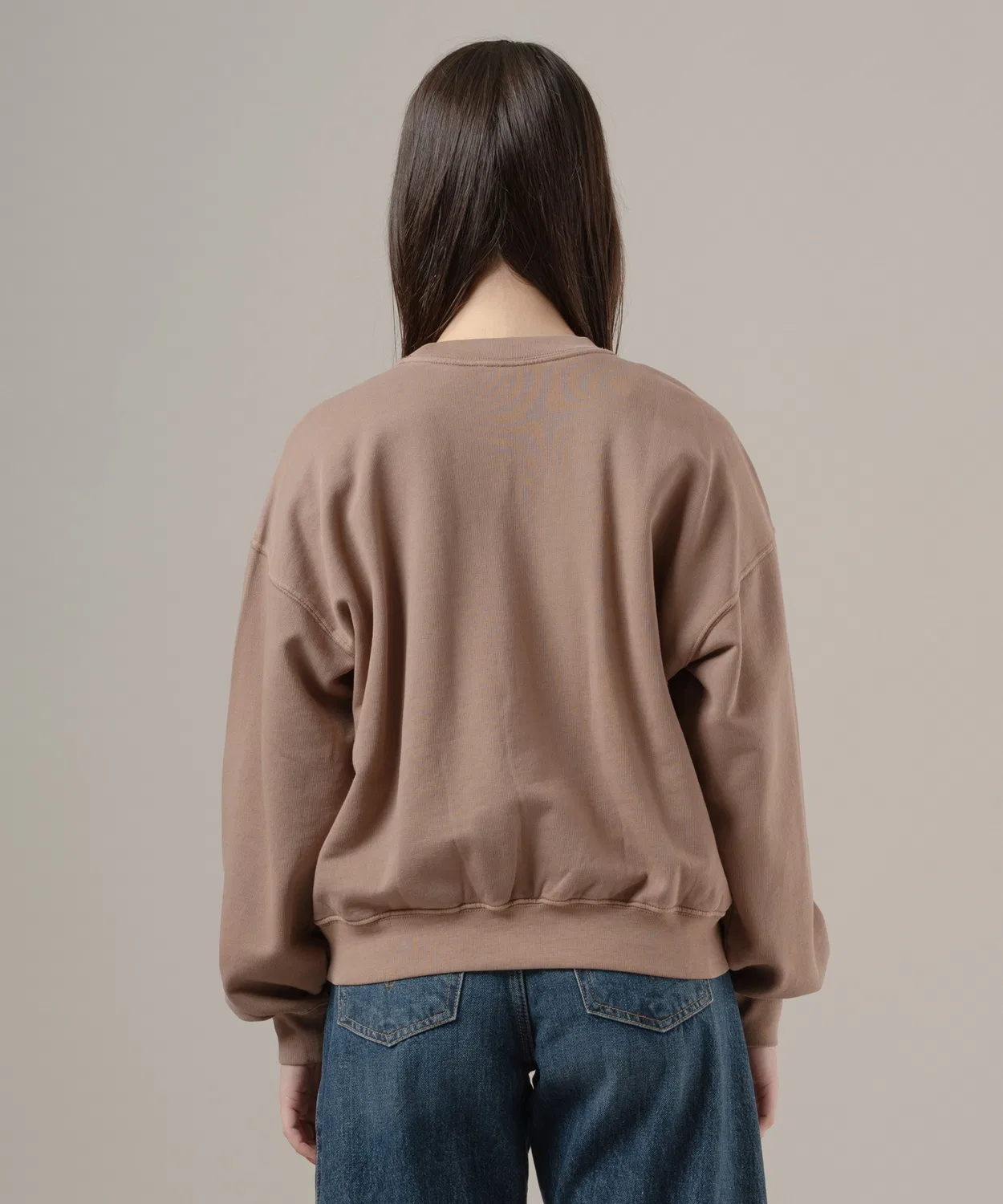 Свитшот винтажный Levi's хлопковый коричневый — фото 3