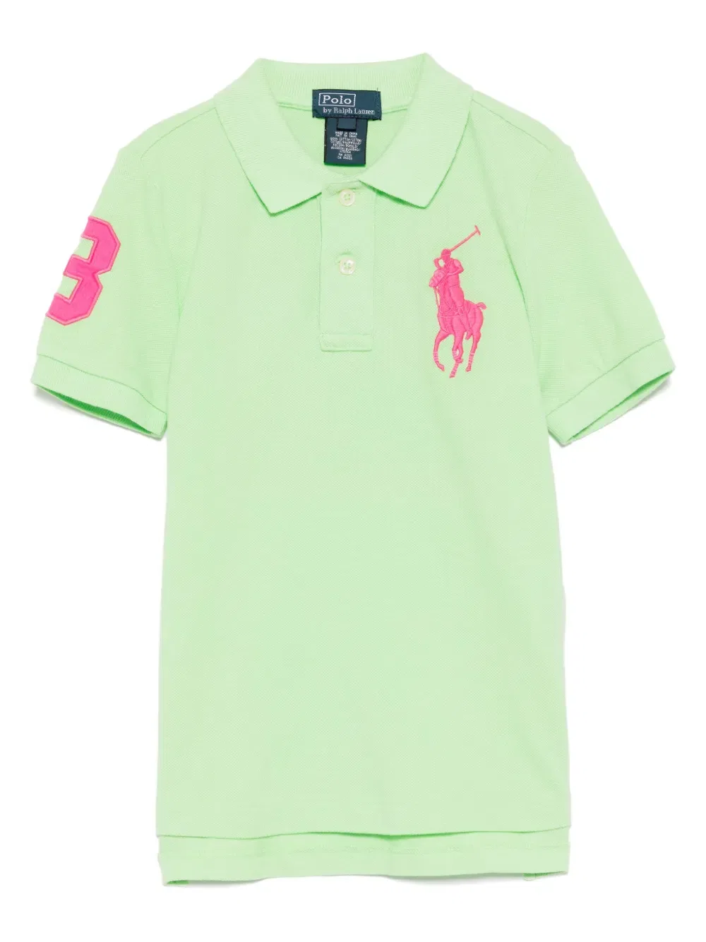 Рубашка поло Polo Ralph Lauren Kids, зеленый