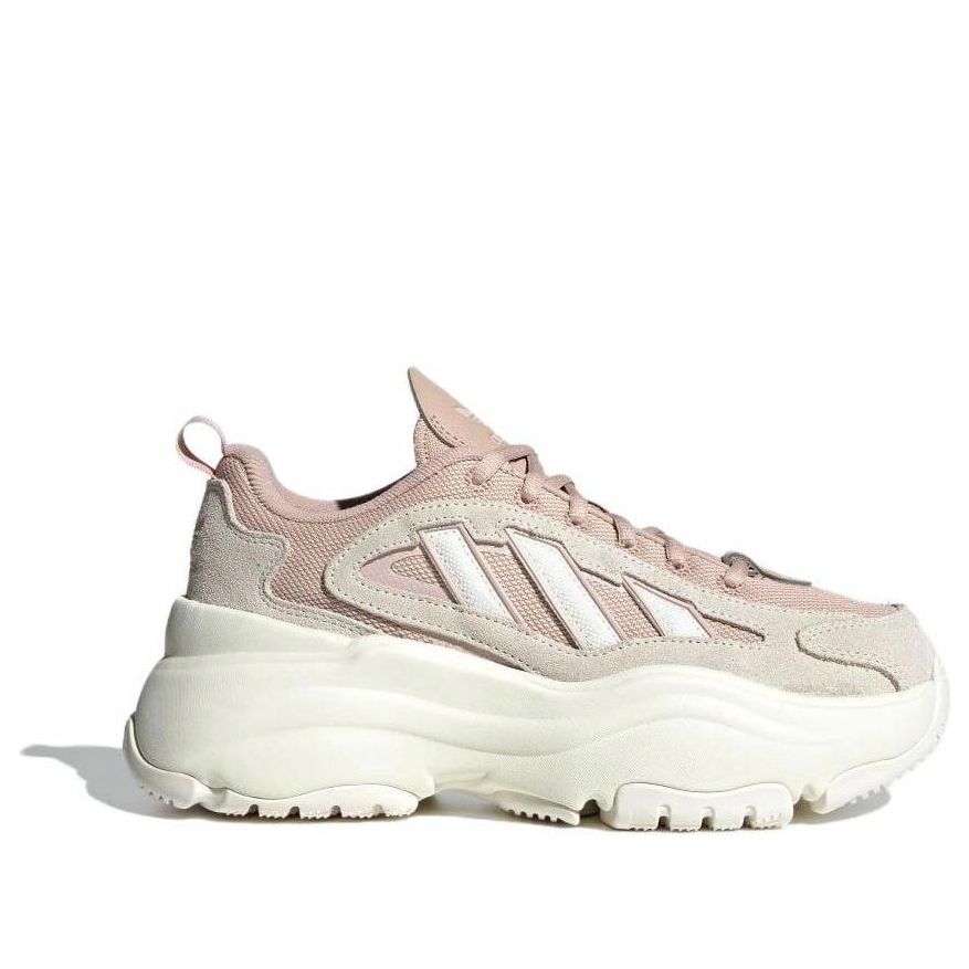 Кроссовки (WMNS) adidas Ozgaia 'Off White Wonder Taupe', розовый — фото 2