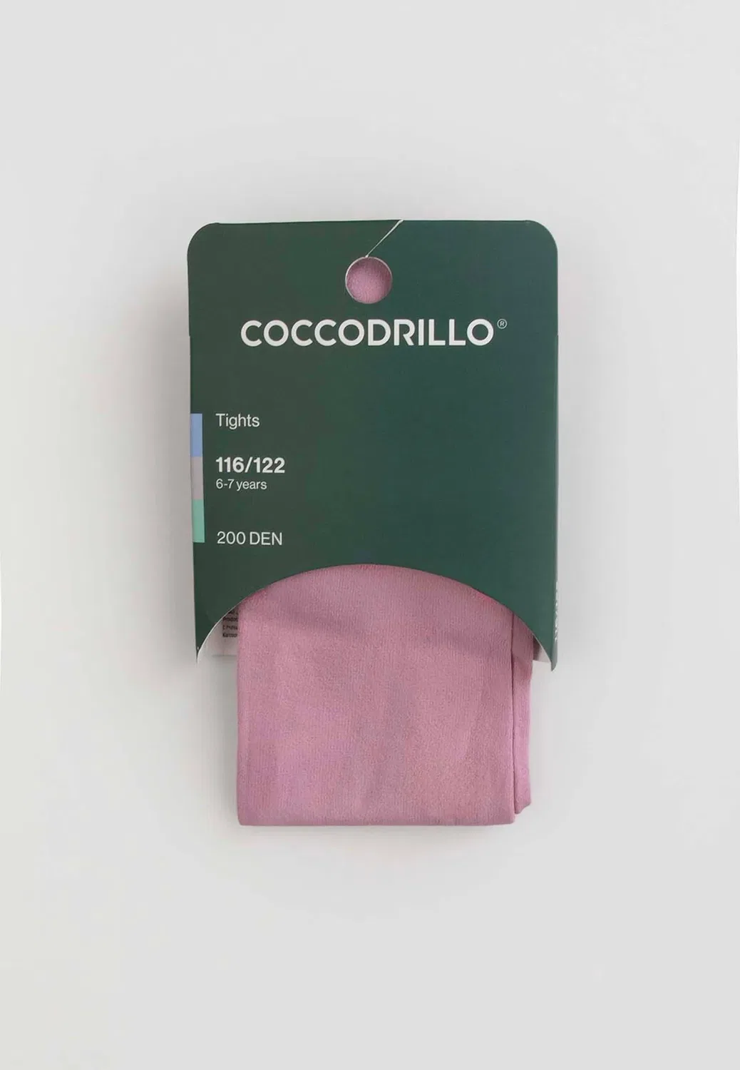 Колготки, розовые, Coccodrillo, розовый