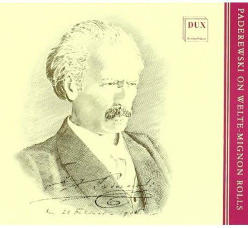 

CD диск Paderewski / Liszt / Schubert / Beethoven / Chopin: Paderewski Recordings on Welte-Mignon Rolls