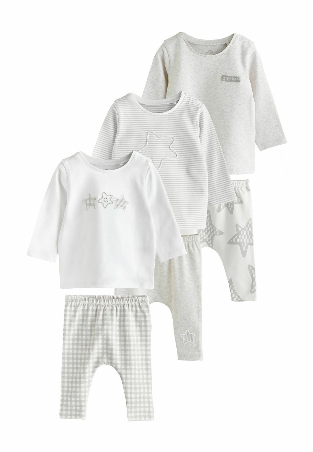 

Леггинсы REGULAR FIT SET 6 PACK Next, светло-серый