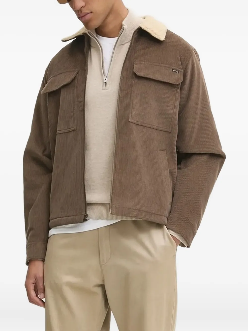 

Вельветовая куртка Billabong, нейтральный