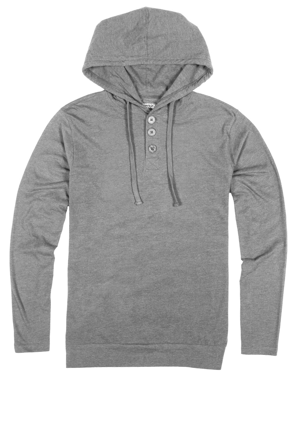 

Толстовка Lounge Henley Unsimply Stitched, цвет Heather Grey