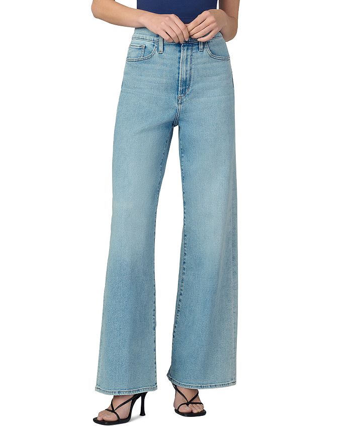 

Узкие джинсы Petite The Mia с высокой посадкой и широкими штанинами в цвете Riveting Joe's Jeans, синий