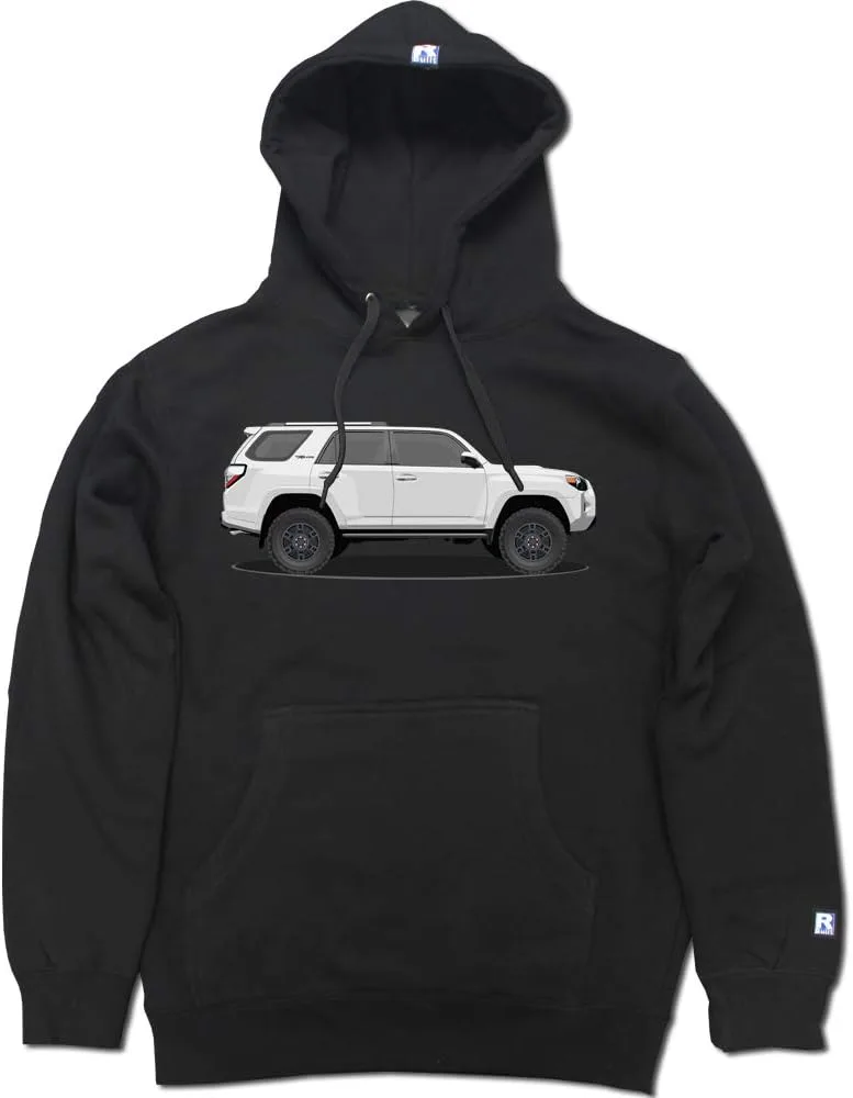 

FTD Apparel R Built мужская толстовка с капюшоном TRD 5th Gen White 4Runner