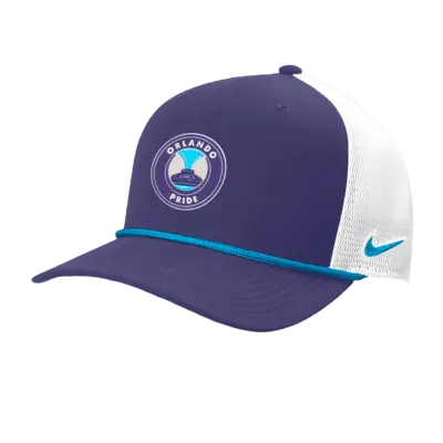 

Бейсболка Nike Orlando Pride NWSL Trucker Cap, цвет New Orchid