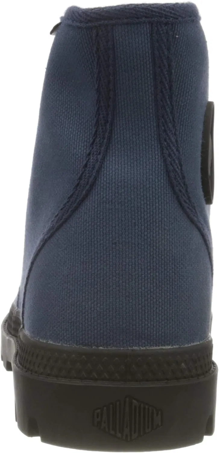 Кроссовки Palladium Unisex Pampa Hi Orig U High Trainers, Mood Indigo Black — фото 3