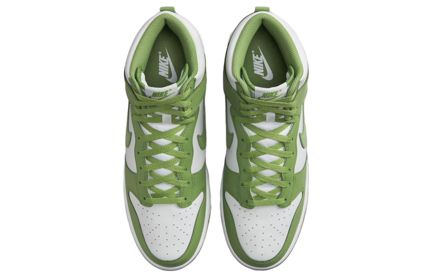 Nike Dunk High Chlorophyll Зеленый Белый — фото 4