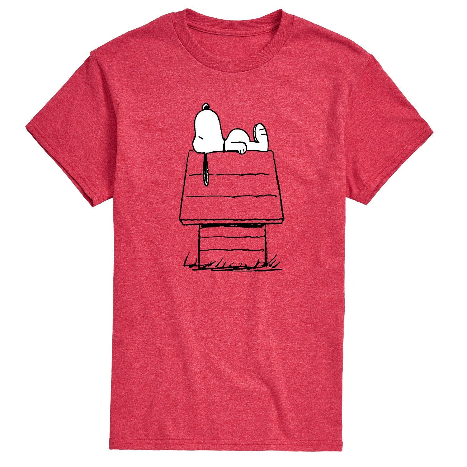 

Мужская футболка Peanuts Snoopy Doghouse Licensed Character