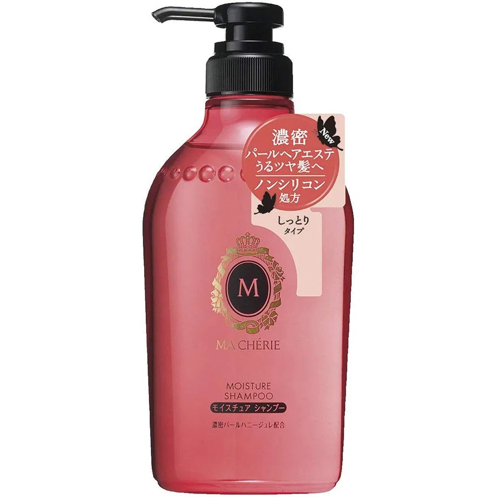 Увлажняющий шампунь Shiseido Ma Cherie New Moisture EX, 450 мл (набор с зеленым чаем) Ma Cherie
