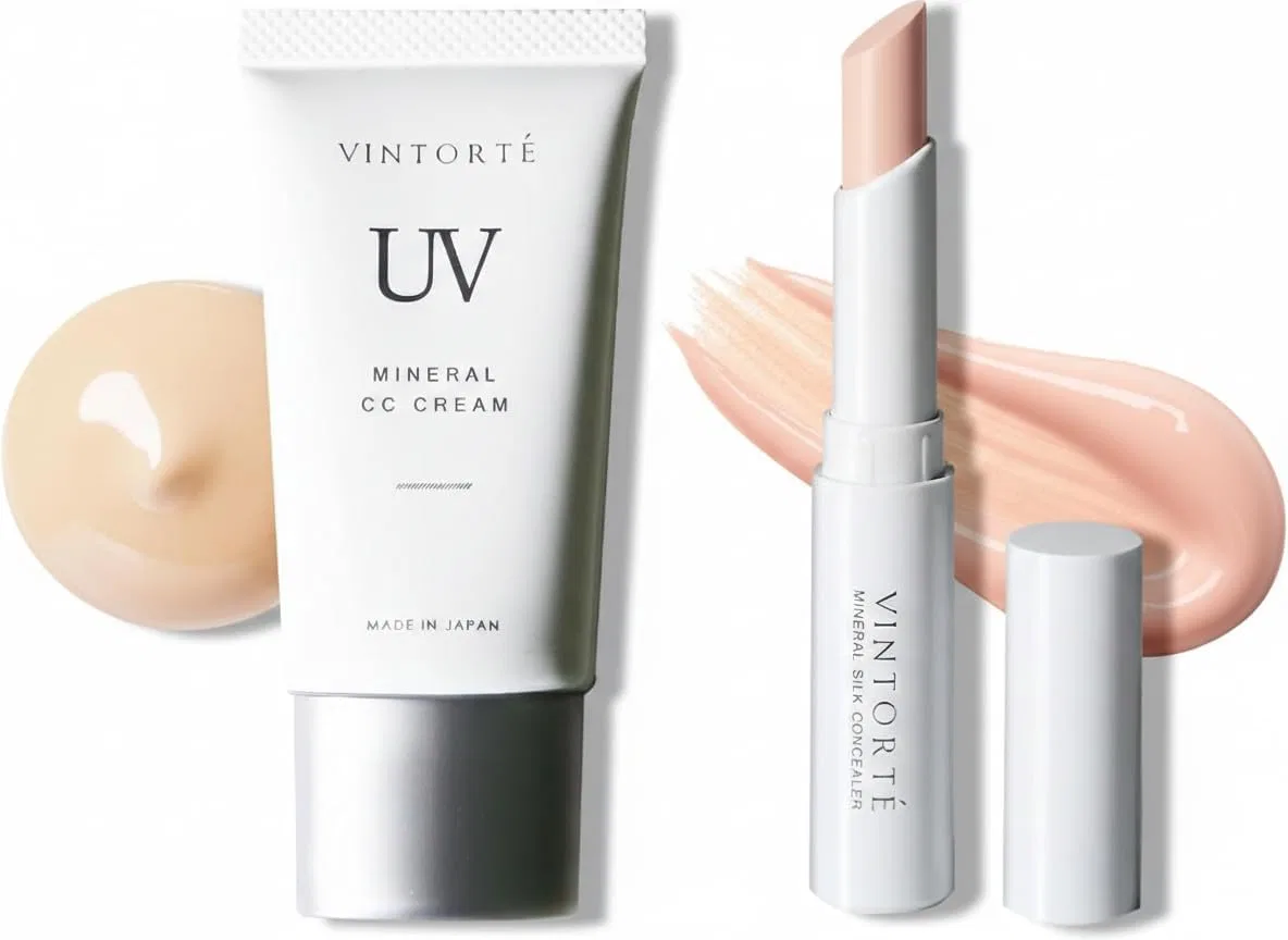 CC-крем VINTORTE Mineral CC Cream Concealer Set SPF50+ PA+++ 30 мл