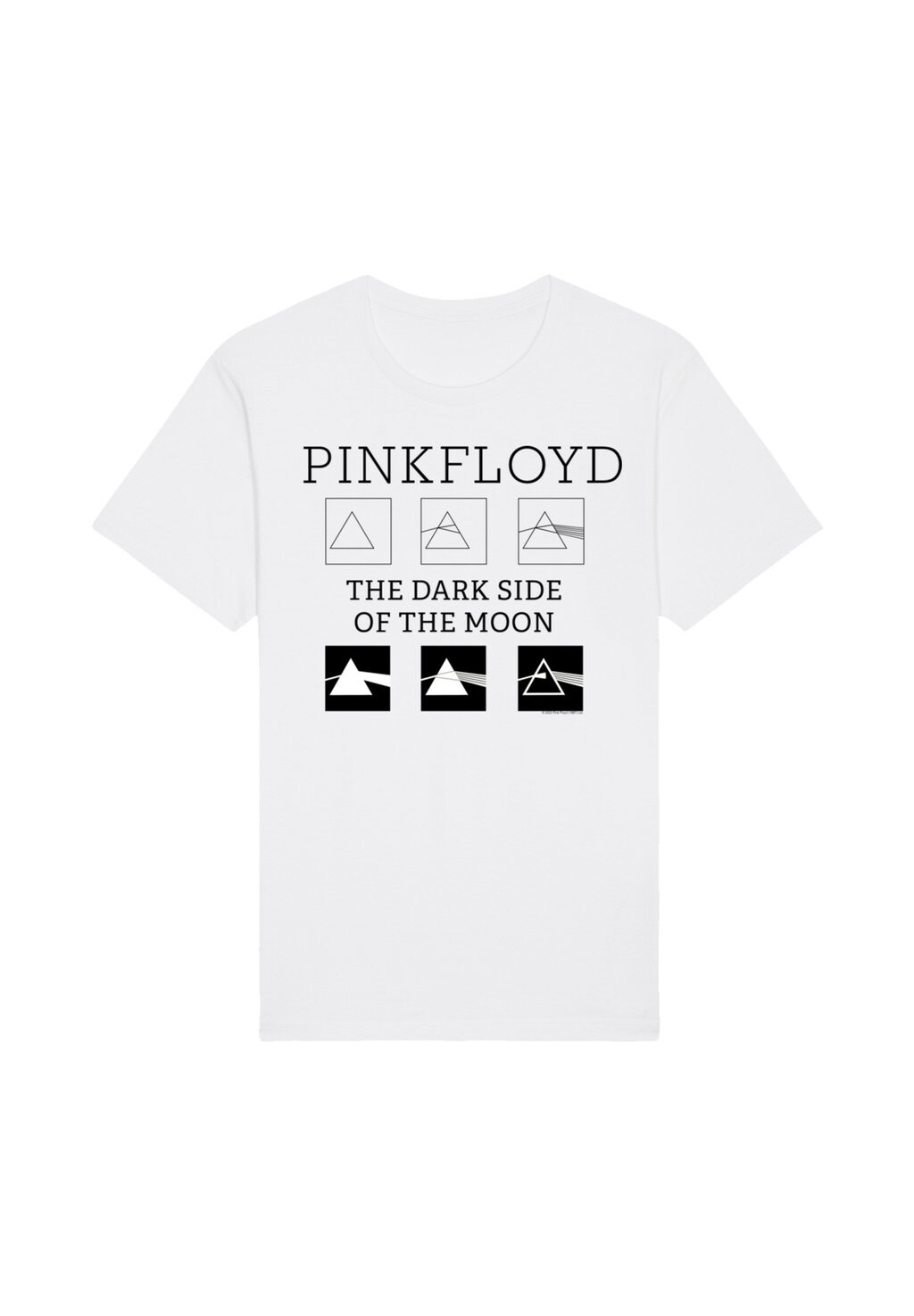

Футболка с принтом PINK FLOYD PYRAMIDS F4NT4STIC, белый