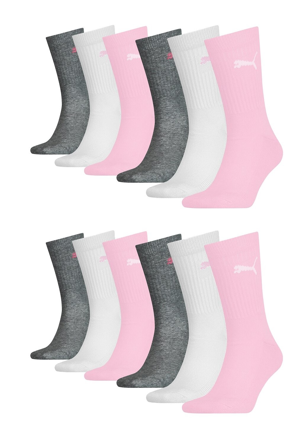 

Носки 12ER PACK CREW Puma, розовый