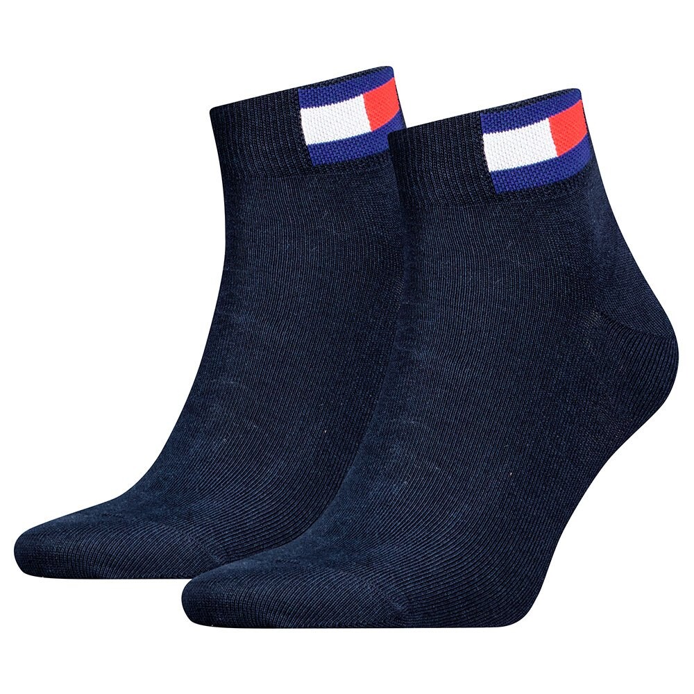 

Носки Tommy Hilfiger Flag Quarter short 2 шт, разноцветный