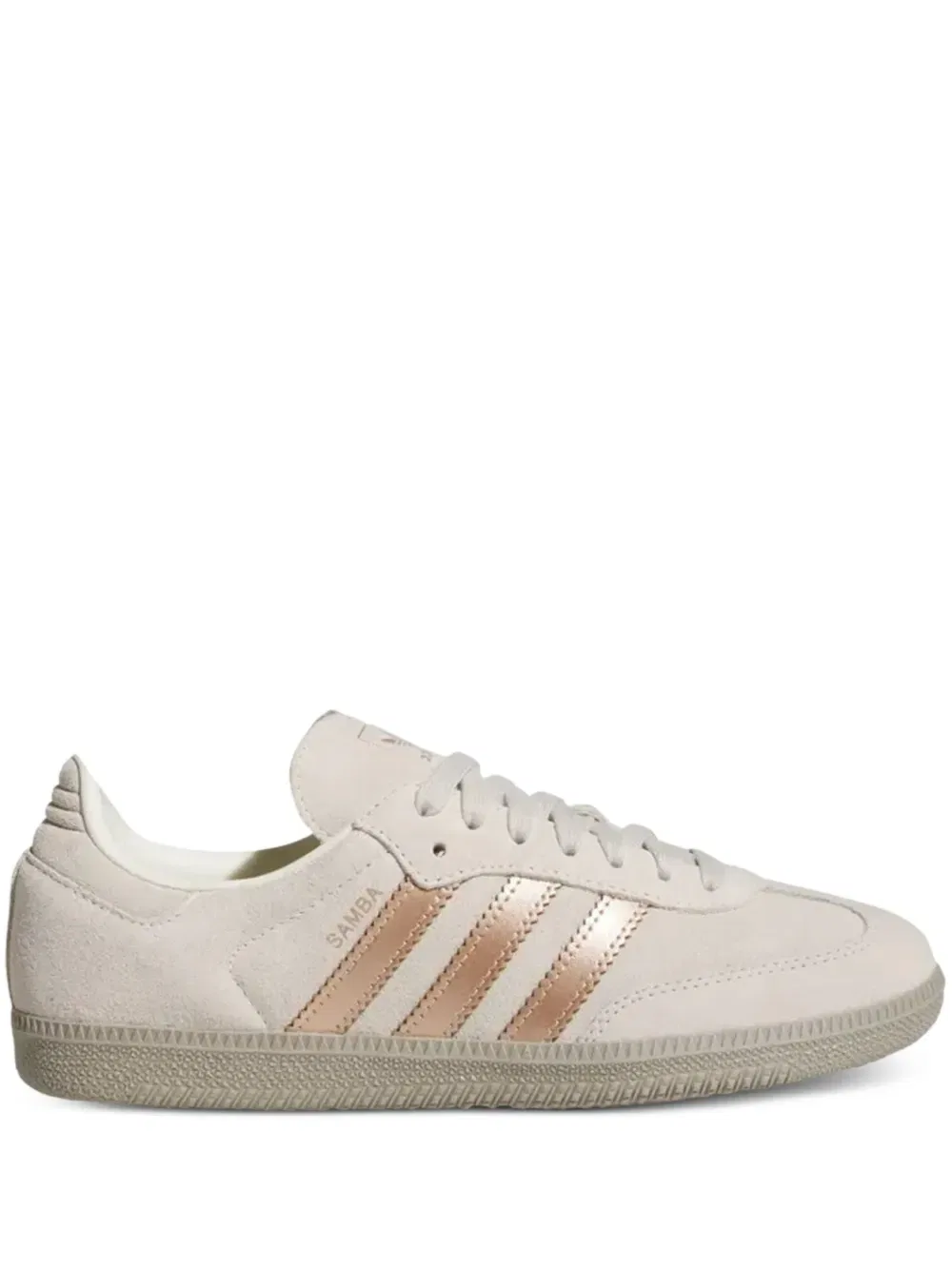 Кроссовки Samba с металлизированными полосками Adidas, нейтральный